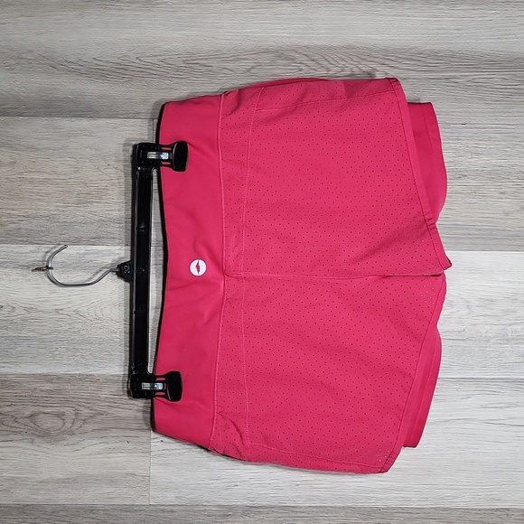 🛍Avia Womens Med Pink Running Compression Shorts Workout Activewear Athleisure - Picture 2 of 8